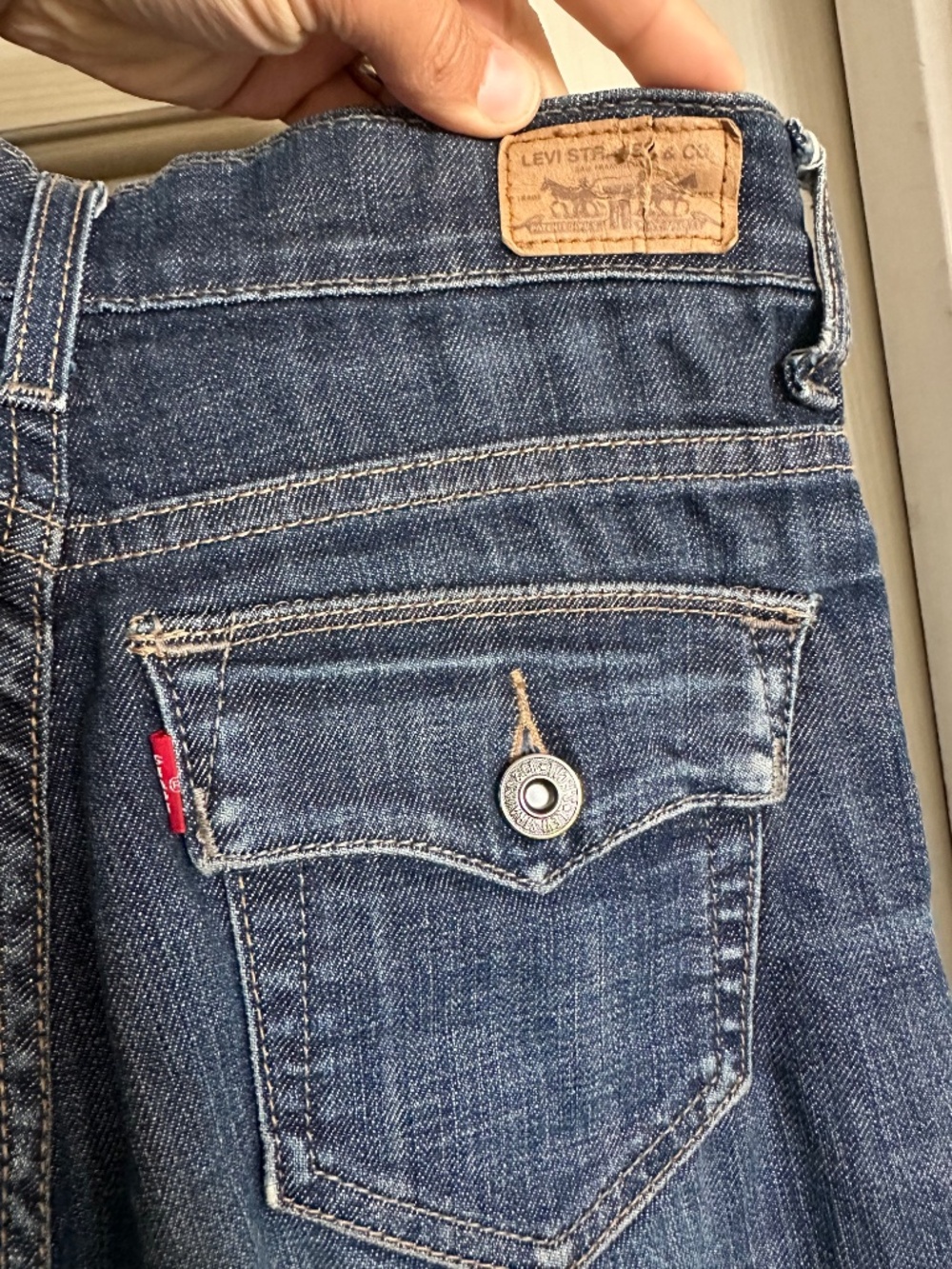 Boot Cut LEVIS 512 Dark Wash Jeans